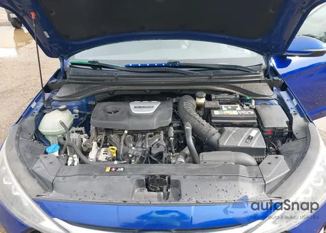 2019 Hyundai Elantra Sport из США, поврежденный, VIN KMHD04LB0KU887919